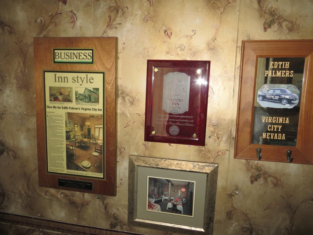 Edith Palmer'S Country Inn, Historical Bed & Breakfast Virginia City Exterior photo